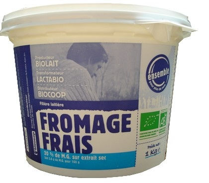 Fromage blanc 20% 1 Kilos