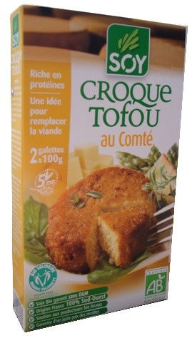 Croque tofou au comté 2x100g Croque tofou au comté 2x100g