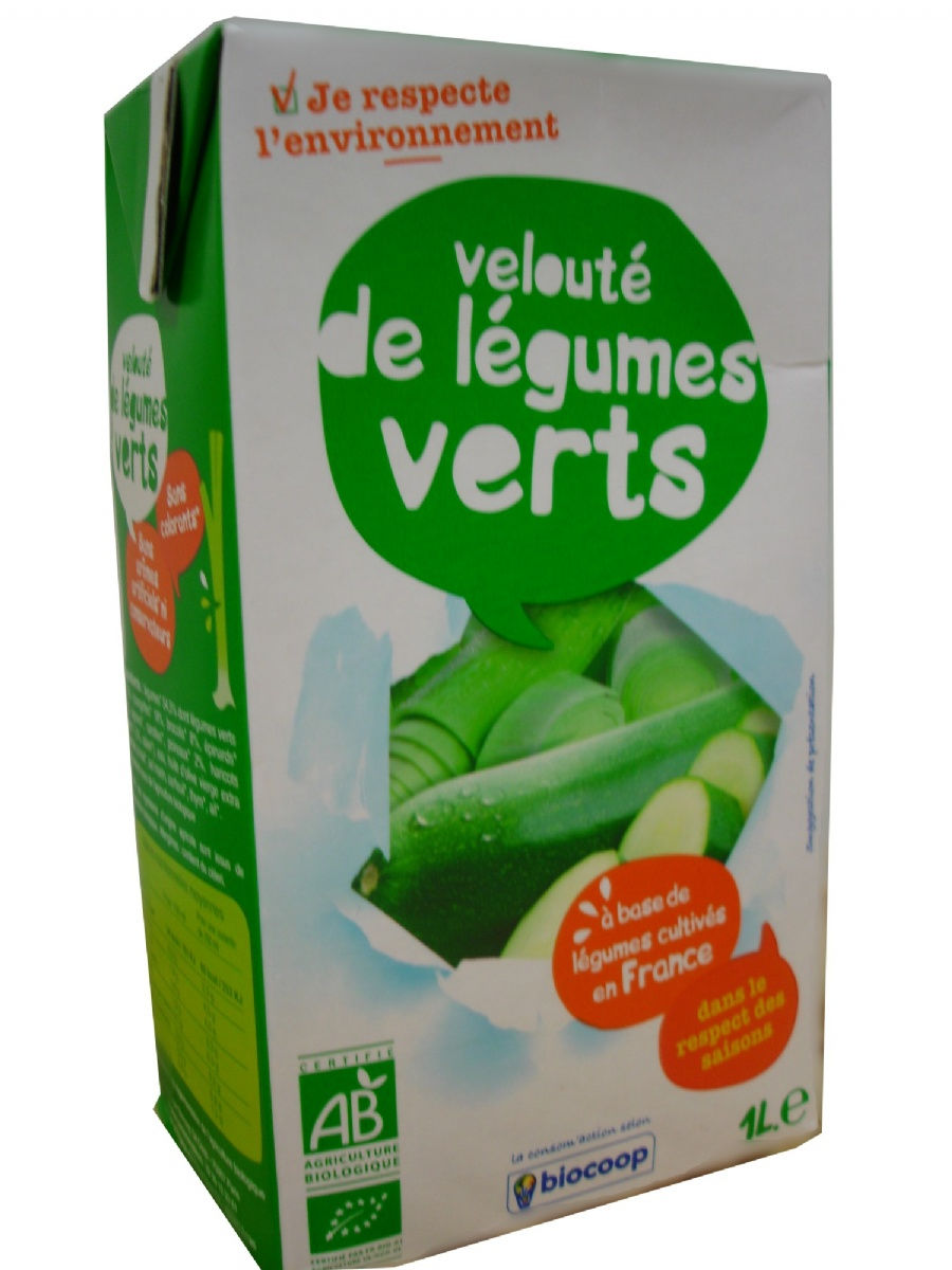 Velouté de légumes verts 1 kg