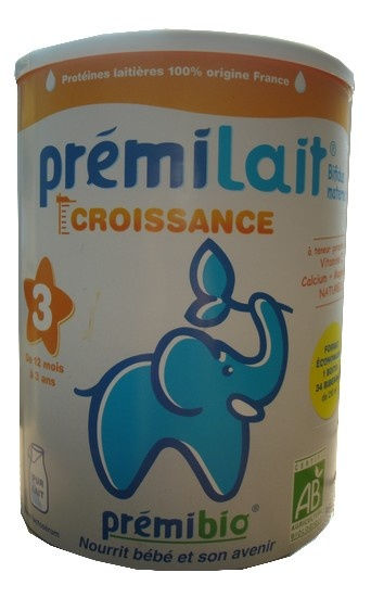 Prémilait Croissance 3eme âge ( de 12 à 3 ans ) 900g Prémilait Croissance 3eme âge ( de 12 à 3 ans ) 900g