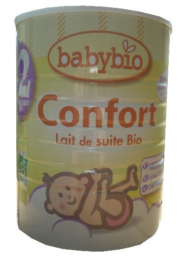 Babybio Confort , lait de suite Bio 2eme âge 900g Babybio Confort , lait de suite Bio 2eme âge 900g