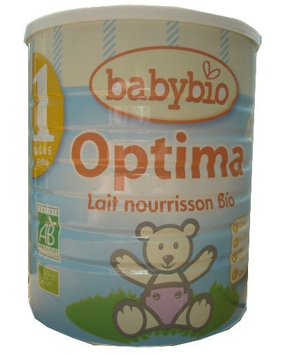 Babybio Optima Lait nourrisson Bio1er âge ( de 0 à 6 mois )  900G