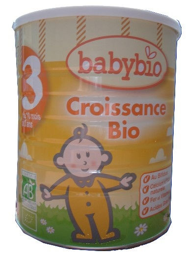 Babybio Croissance Bio (3eme âge ( de 10 mois à 3 ans ) 900g