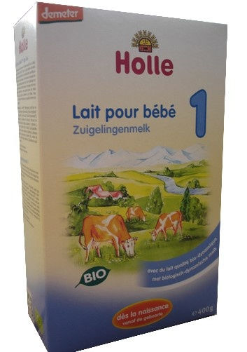 Holle : Lait pour bébé 1er âge qualité bio dynamique 400g Holle : Lait pour bébé 1er âge qualité bio dynamique 400g