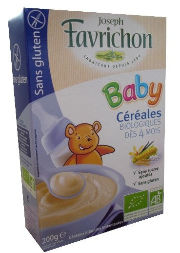 Baby Céréales biologiques dés 4 mois 200g Baby Céréales biologiques dés 4 mois 200g