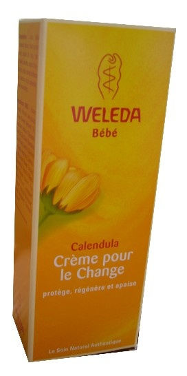 Weleda Bébé : Calendula Crème pour le change ( 75ml ) Weleda Bébé : Calendula Crème pour le change ( 75ml )