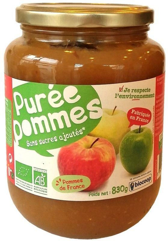 Purée pomme 830g Purée pomme 830g