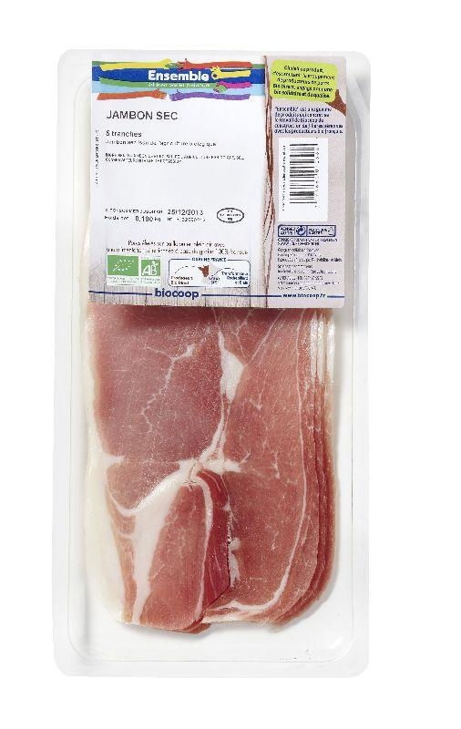 Jambon sec (5) 100g Jambon sec (5) 100g