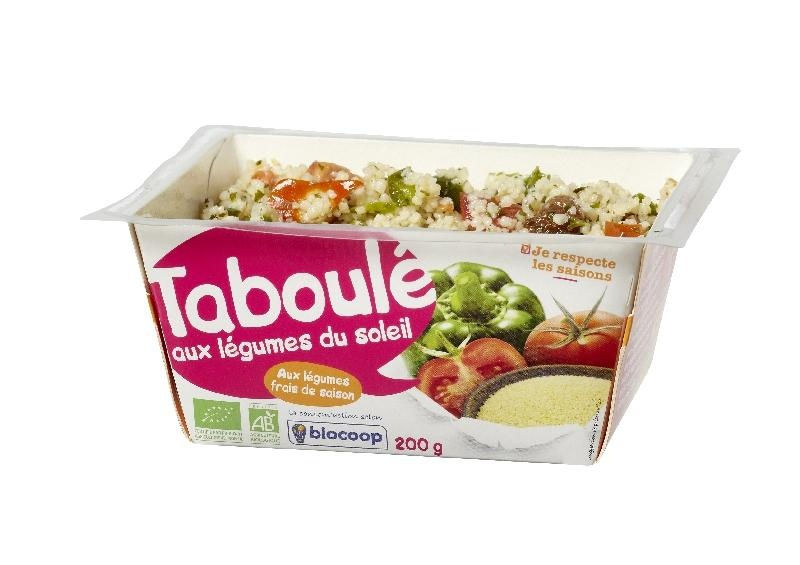 Taboulé légumes été 200g Taboulé légumes été 200g