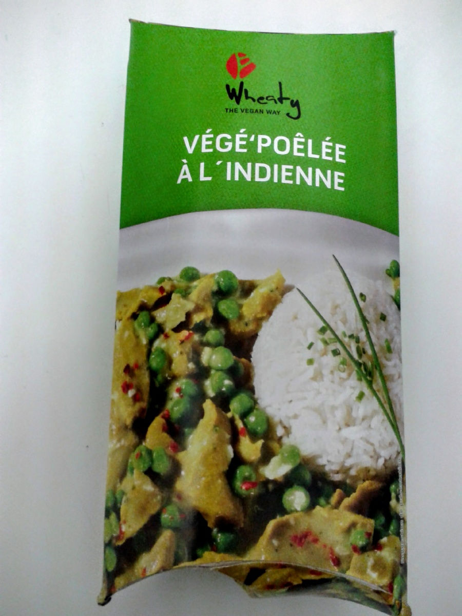 Végé' poêlée Indienne 200g Végé' poêlée Indienne 200g