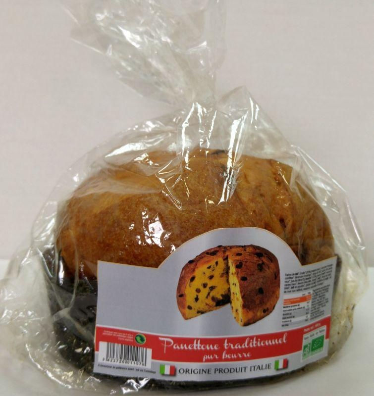 Panettone traditionnel pur beurre 500g