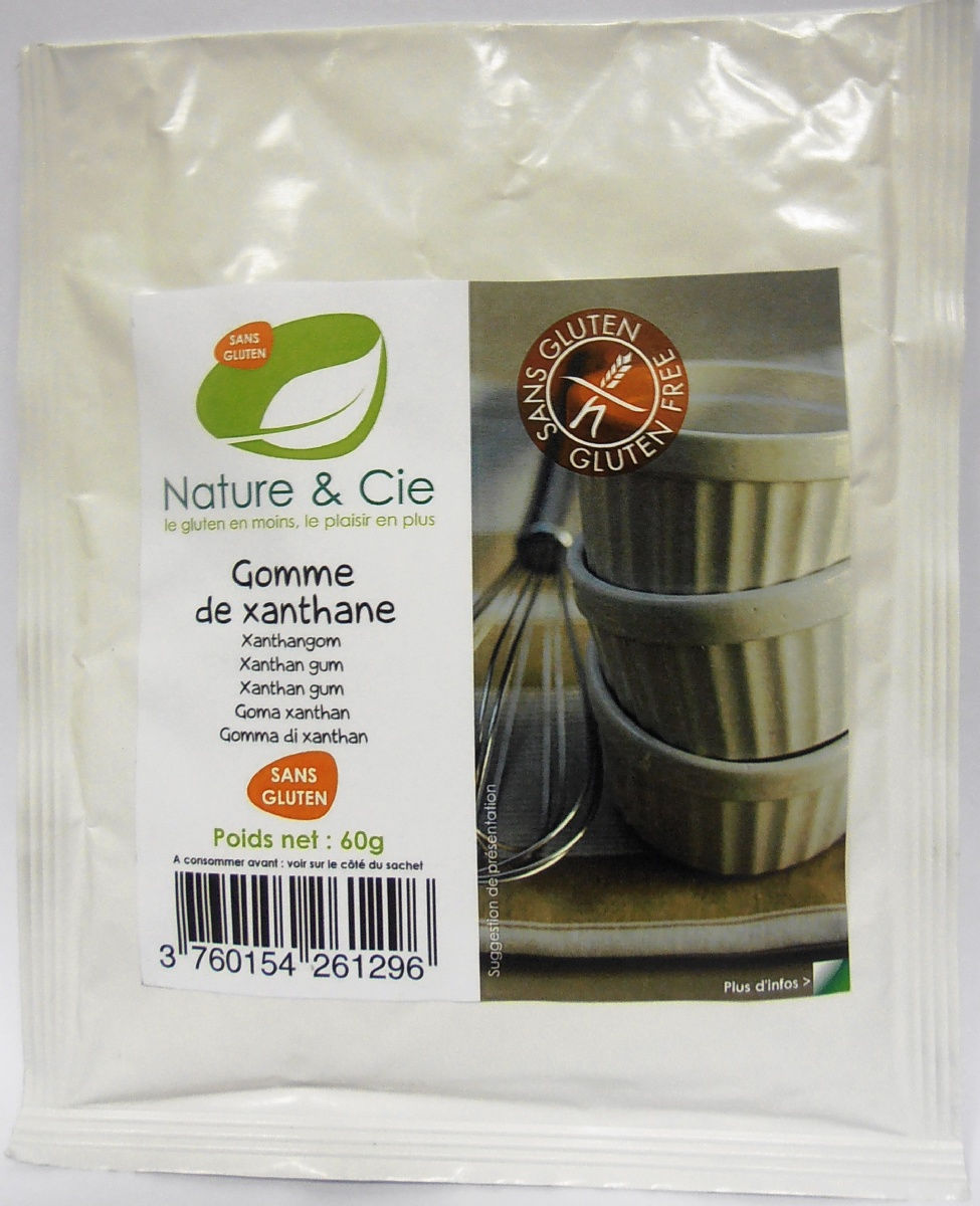 Nature & Cie , Gomme de xanthane Sans Gluten 60