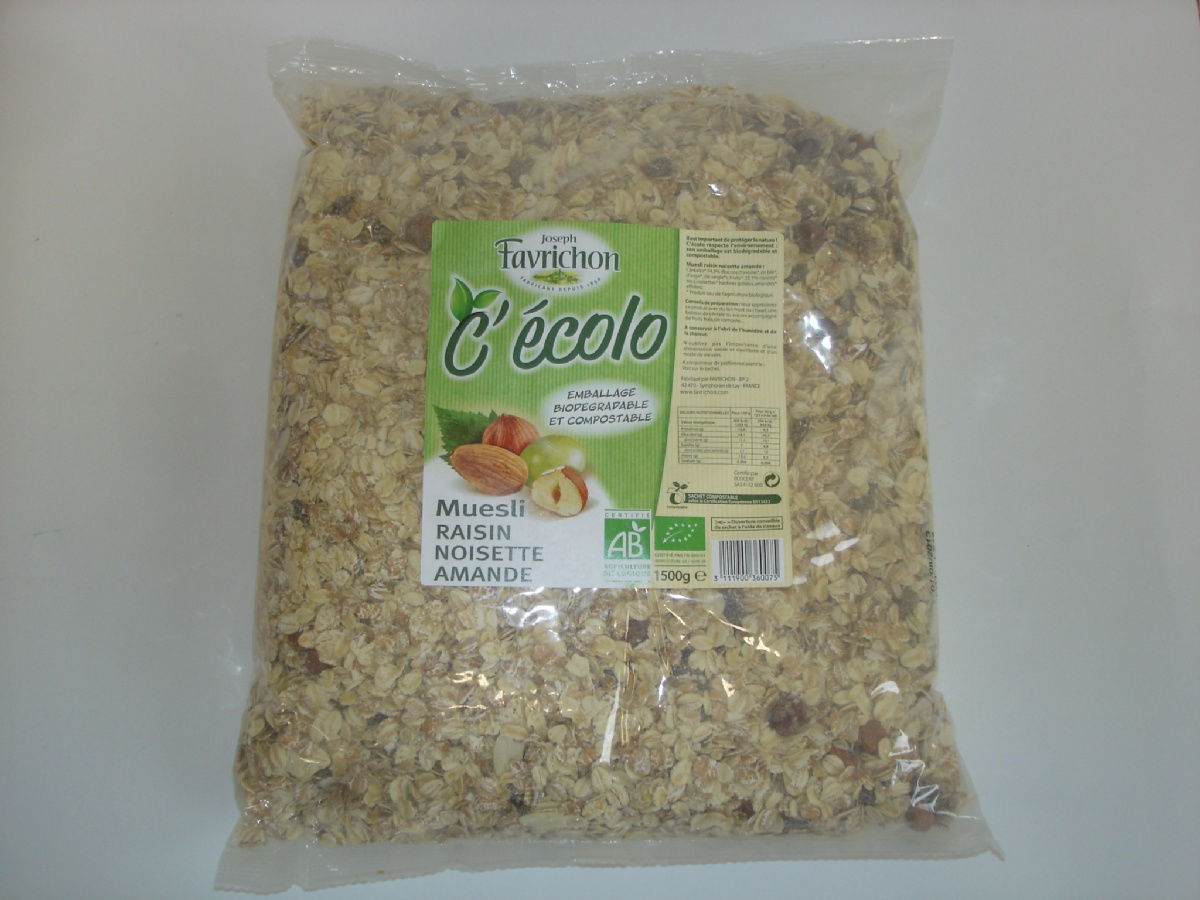 Muesli raisin noisette amande 1,5kg